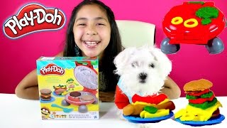 Tuesday Play Doh Burger Barbecue Hamburgers Hot Dogs French Fries| B2cutecupcakes