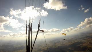 Colapso de Parapente e Lançamento do Reserva do "Tio Du" em Jaraguá (GO) - 07/2012!