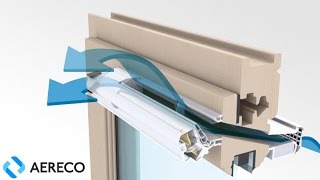 Приточный клапан для пластиковых окон Aereco (Аэрэко)