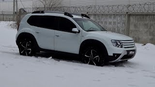 Установке расширителей арок №1 "КАРТ" для Рено Дастер (на стекольный клей)