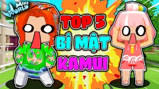 TIMMY KHÁM PHÁ TOP 5 BÍ MẬT THÚ VỊ CỦA NOOB KAMUI | TIMMY PARKOUR HỎI XOÁY ĐÁP XOAY TRONG MINI WORLD