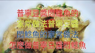 普寧豆醬悶鯰魚的家常做法普寧豆醬悶鯰魚的家常做法 怎麼做普寧豆醬悶鯰魚