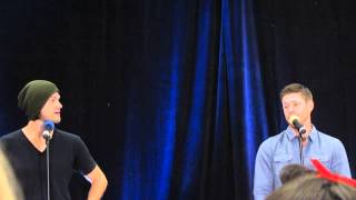 Jensen and Jared Vancon 2014 J2 30 min panel Jensen/Twitter
