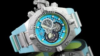 Invicta 10981 50mm Subaqua Noma IV Puppy Edition Silicone Strap Watch