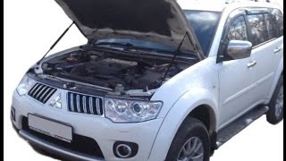 Газовый упор (амортизатор) капота для Mitsubishi Pajero Sport 2 / L200 (08-15 г.в.)