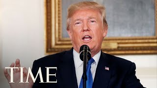 President Donald Trump Announces His Decision On The Iran Deal At The White House | TIME