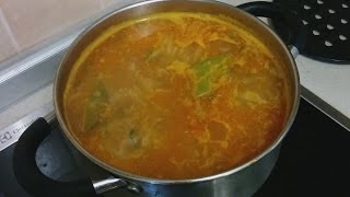 щи с томатной пастой