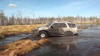 Surf 185 + 35 cooper discoverer muddin сурф 35 колеса и грязь