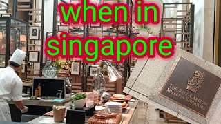 Best buffet in Singapore @ritz Carlton hotel
