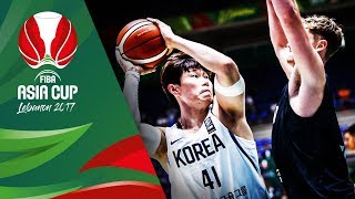 Korea v New Zealand - Highlights - FIBA Asia Cup 2017