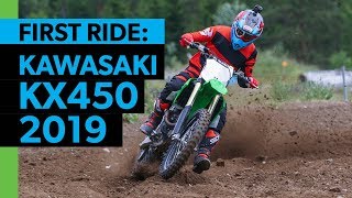 First Ride: KAWASAKI KX 450 2019 - did it really improve?