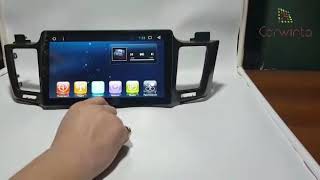 Магнитола Toyota RAV4 2013-2018 на Android с навигацией