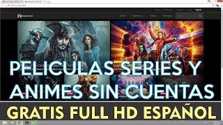 •PAGINAS PARA VER PELÍCULAS, SERIES Y ANIMES Gratis HD 2019 (paso a paso fácil y sencillo PC/Lap)