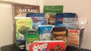 Emergency Food Storage:  2 Weeks without Power