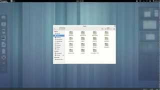 GNOME 3.6 Desktop (GNOME Shell)