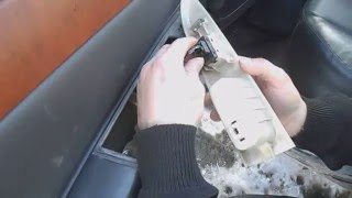 Lifan Solano, разбираем заднюю дверь