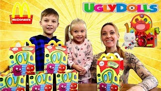Игрушки из Макдональс! Эмма и Тима распаковывают Ugly Dolls