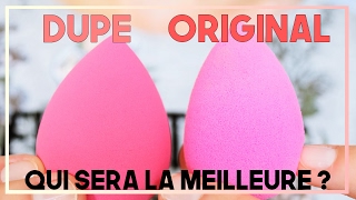 Beauty Blender VS Dupe ! Qui sera l'éponge à maquillage gagnante ?
