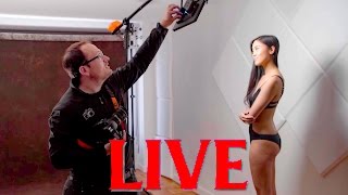 LIVE Photoshoot - 3 looks in 15 minutes