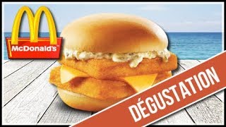 DEGUSTATION MCDO : On test le Double Filet O Fish !!