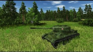 КРАСИВАЯ ИГРА про ТАНКИ ВТОРОЙ МИРОВОЙ ! Танковые Бои Т-34 и Тигров ! On the front line