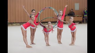 Танец с обручем художественная гимнастика