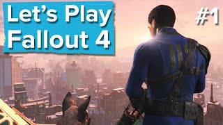 Let's Play Fallout 4 #1 - Live Xbox One gameplay