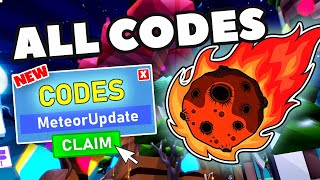 ALL PET RANCH SIMULATOR 2 CODES - Meteor Update (Roblox)