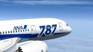 フライトシミュレーターX（FSX） ANA B787 Dreamliner