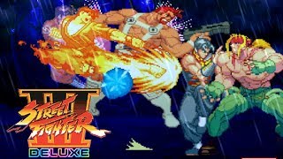 STREET FIGHTER III DELUXE - PC LONGPLAY - Sho Kamui and Dao Long (TEAM MODE) [NO DEATH RUN]