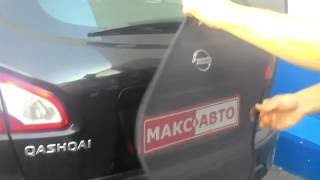 Nissan Qashqai Кроссовер 5 (2007 - 2014) задняя шторка установка
