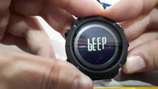 Relógio Skmei Watch 1427 - 1418/1358 - Pedômetro, Barômetro - Review e Configurações