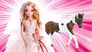 Красивые куклы Sonya Rose. Видео для девочек и лошадки