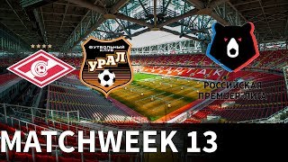 Spartak Moscow vs FC Ural - 2018-19 Russian Premier League - PES 2019