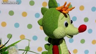 Амигуруми: схема Дракончика сластёны. Игрушки вязаные крючком - Free crochet patterns.