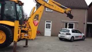 JCB 4CX Baggerlader - Test - экскaватор погрузчик