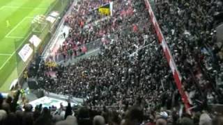Köln vs Gladbach 2:4 Teil 2/2 Gästeblock, Derbysieg, Rauchbombe, Bengalos