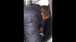 Как снять заднее сиденье с Subaru Forester