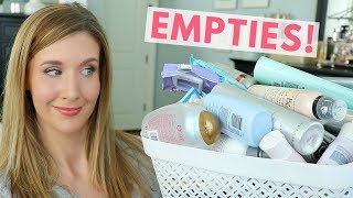 EMPTIES 2018 | Products I've Used Up | Would I Repurchase?