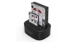 Док-станция ORICO 6228US3-C-BK с функцией автономного клонирования SATA 3.0/ USB 3.0