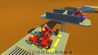 САМЫЕ ВЫСОКИЕ ЛЕСТНИЦЫ В СКРАП МЕХАНИК ! ОБЗОР ПОСТРОЕК В SCRAP MECHANIC !