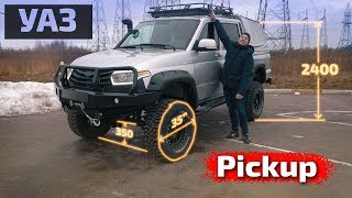 УАЗ Patriot PickUp. Обзор до свапа.