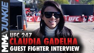 UFC 247: Claudia Gadelha guest fighter interview