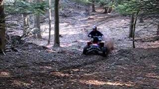 Yamaha Banshee climbing hill