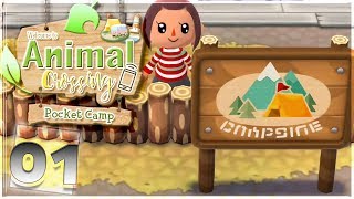 Notre FUTUR CAMP ? #01 [ANimal Crossing Pocket Camp /Mobile]
