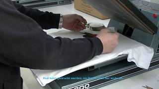 Flexdruck auf T-Shirts