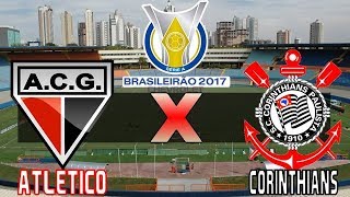 Atlético Goianiense 0 x 1 Corinthians (28/05/2017) Campeonato Brasileiro 2017 - 3° Rodada [PES 2017]
