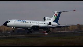 TAJIK AIRlines Tupolev-154M - EY-85692 - Ural Airlines A320 - VQ-BFV -VP-BQY