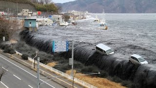 Tsunami do Japão e sua força devastadora