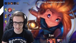 577. Bjergsen Duo with MikeYeung - Zoe vs Orianna - Mid - Patch 7.23